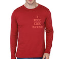 Pablo Red Full Sleeve Tee Hoodie, Sweatshirt | PureTeeCo.com