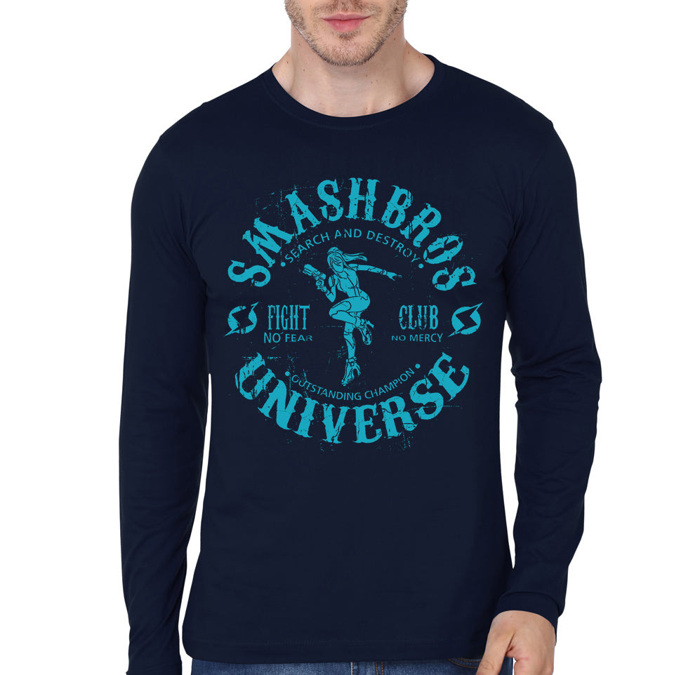 Fight Club Navy Blue Full Sleeve Tee Style002 Hoodie, Sweatshirt | PureTeeCo.com
