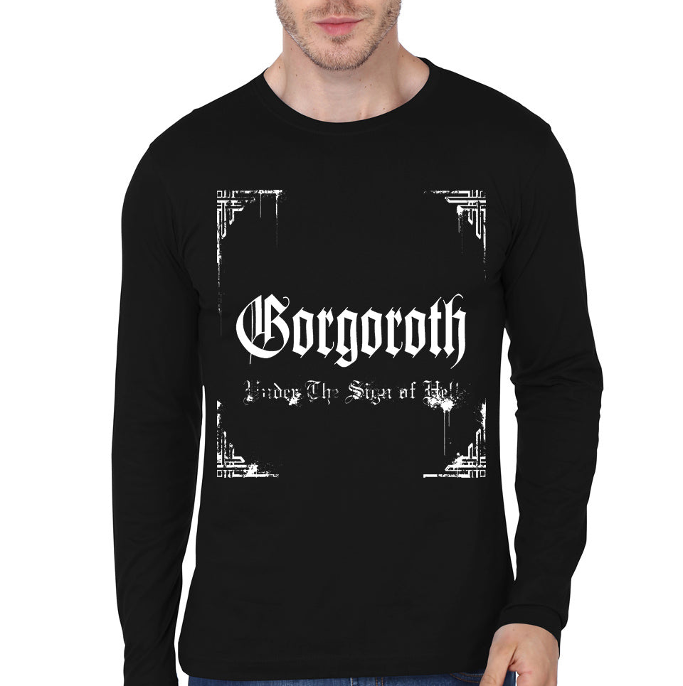 Corgoroth Black Full Sleeve Tee Hoodie, Sweatshirt | PureTeeCo.com