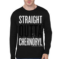 Straight Outta Chernobyl Black Full Sleeve T-Shirt Hoodie, Sweatshirt | PureTeeCo.com