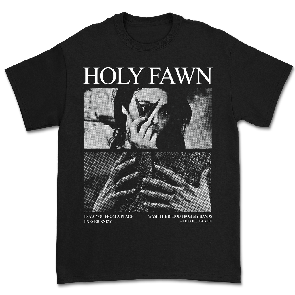 Holy Fawn - Scissors Girl T-Shirt Hoodie, Sweatshirt | PureTeeCo.com