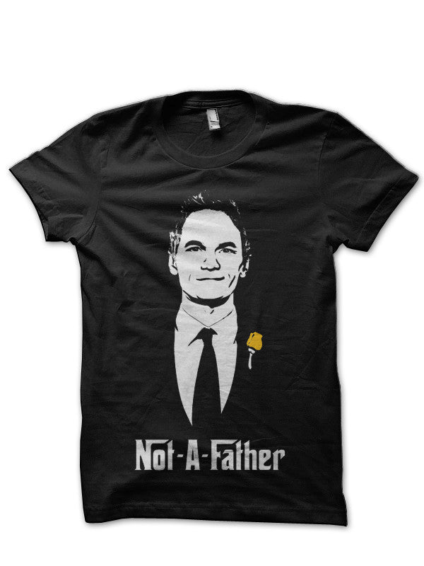 Not-A-Father Black T-Shirt Hoodie, Sweatshirt | PureTeeCo.com