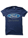 Fuck Go Further Navy Blue T-Shirt Hoodie, Sweatshirt | PureTeeCo.com