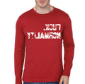 Fuck Normality Red Full Sleeve Tee Hoodie, Sweatshirt | PureTeeCo.com