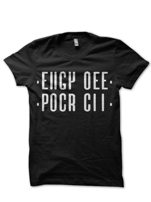 EIIGY OEE POCR CII (Fuck Off) Black T-Shirt Hoodie, Sweatshirt | PureTeeCo.com
