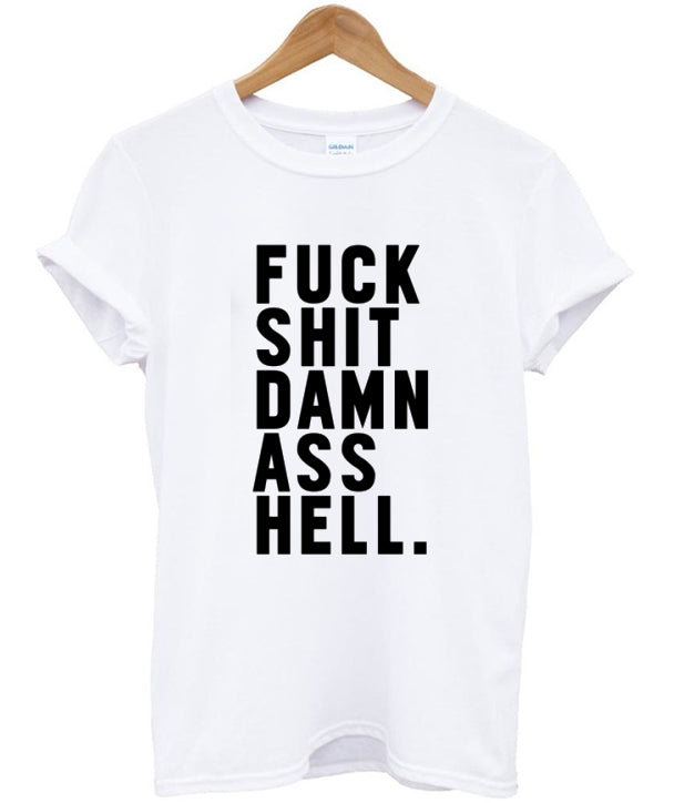 fuck shit damn ass hell t-shirt Hoodie, Sweatshirt | PureTeeCo.com