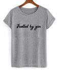fuelled by gin t-shirt Hoodie, Sweatshirt | PureTeeCo.com