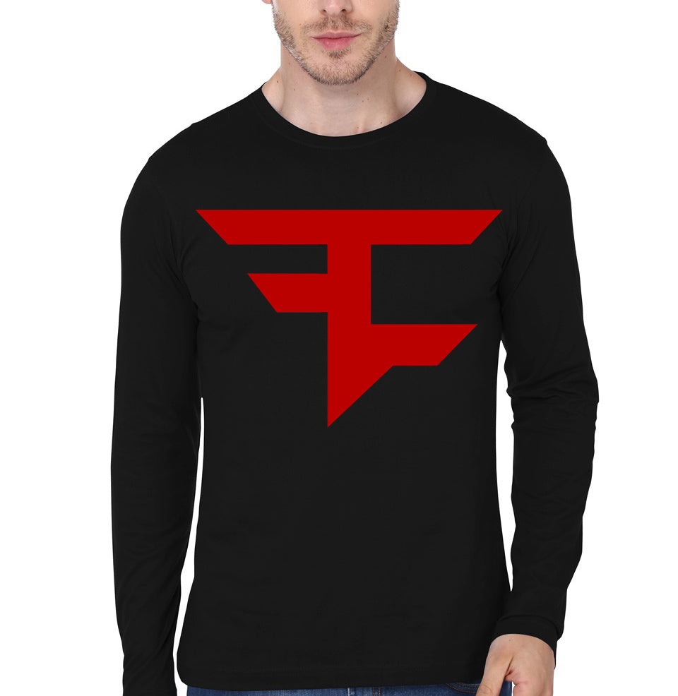 Faze Logo Black Full Sleeve T-Shirt Hoodie, Sweatshirt | PureTeeCo.com