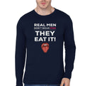 Real Men Donâ€™t Wear Pink Full Sleeve T-Shirt Hoodie, Sweatshirt | PureTeeCo.com