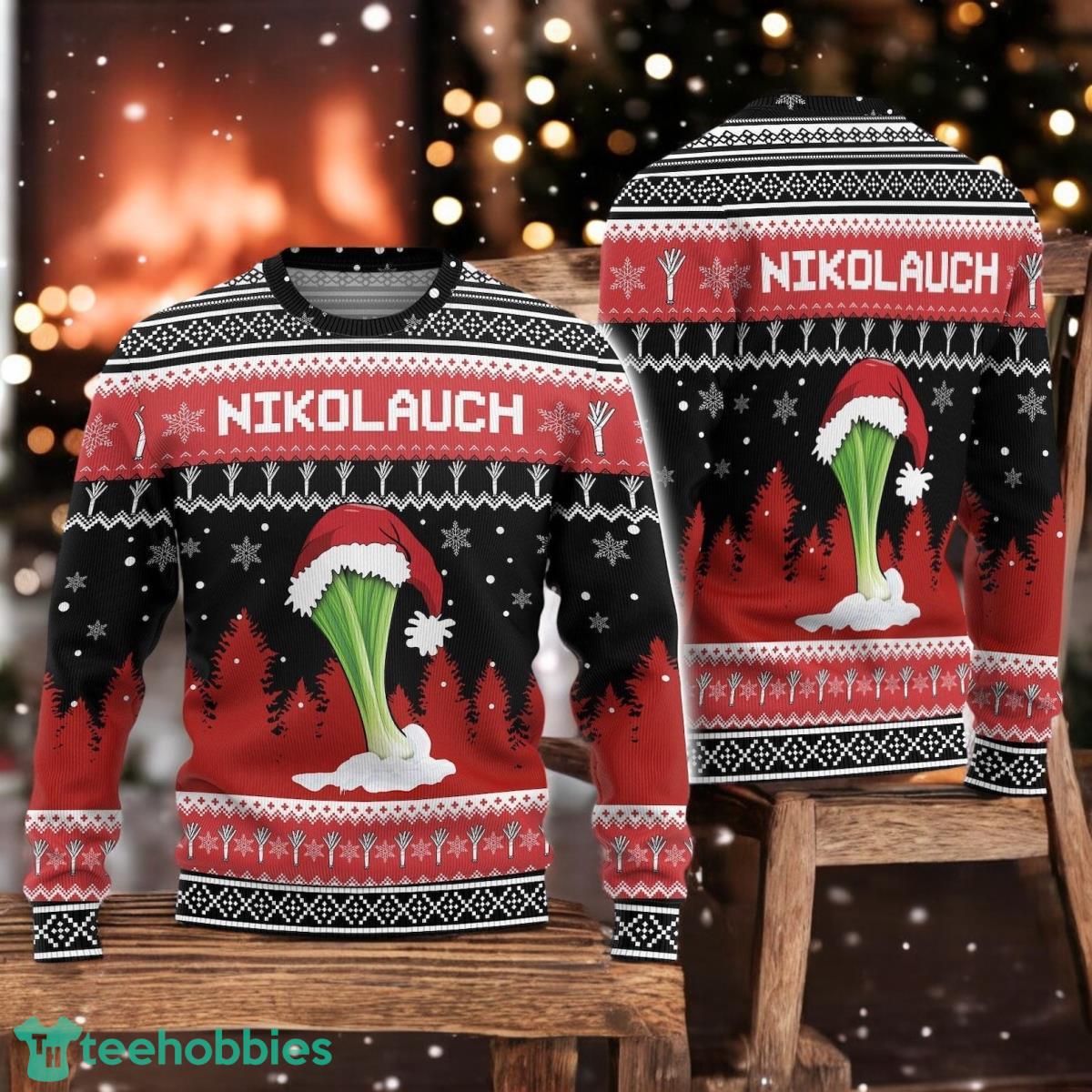 Fun Nikolauch Christmas Ugly Sweater Nikolauch Holiday Sweater