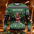 Funny Bigfoot Christmas Sweater Santa Sasquatch Holiday