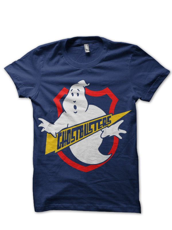 Ghost Buster Navy Blue Tee Style001 Hoodie, Sweatshirt | PureTeeCo.com