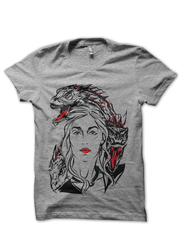 Game Of Throne Grey Tee Style001 Hoodie, Sweatshirt | PureTeeCo.com