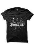 Alien Vs Predator Half Sleeve Black T-Shirt Hoodie, Sweatshirt | PureTeeCo.com