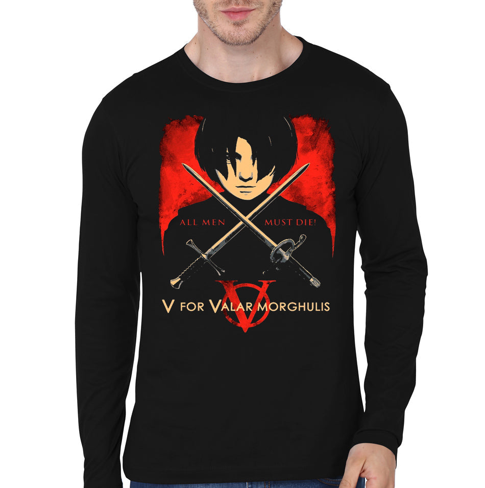 Game Of Anarchy Black Full Sleeve Tee Hoodie, Sweatshirt | PureTeeCo.com
