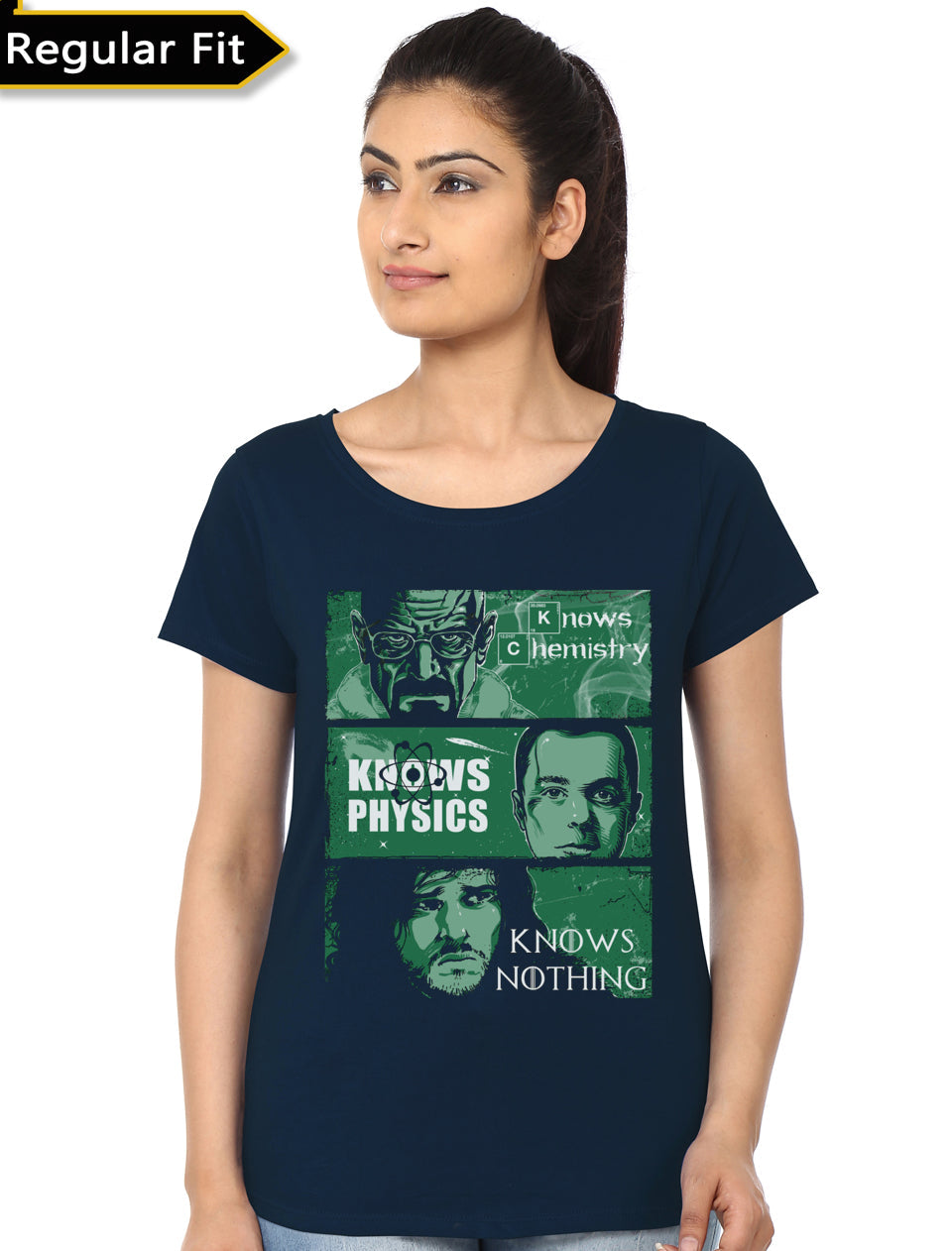Game OF Bad Theory Navy Blue Top T-Shirts, Hoodie, Sweatshirt | PureTeeCo.com
