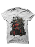 Game Of Deadpool White Tee Hoodie, Sweatshirt | PureTeeCo.com