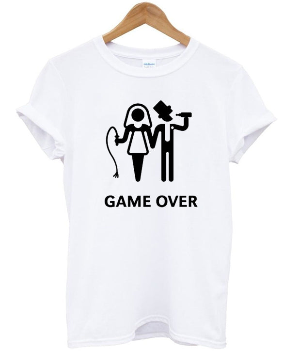 game over married t-shirt Hoodie, Sweatshirt | PureTeeCo.com