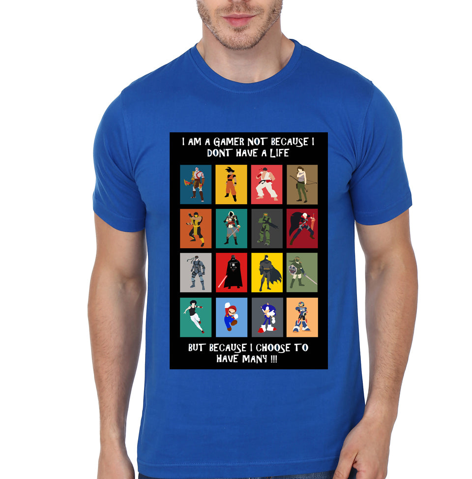 Gamer Blue Tee Hoodie, Sweatshirt | PureTeeCo.com