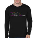 Const Life Black Full Sleeve T-Shirt Hoodie, Sweatshirt | PureTeeCo.com
