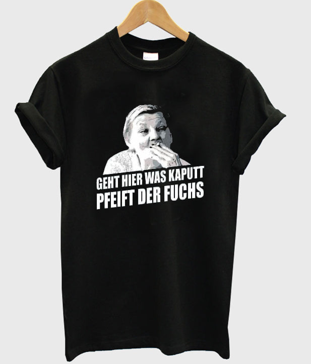 geht hier was kaputt pfeift der fuchs t-shirt Hoodie, Sweatshirt | PureTeeCo.com