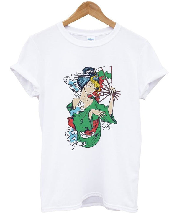 geisha girl t-shirt Hoodie, Sweatshirt | PureTeeCo.com