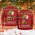Genoa Grinch Hand Ugly Christmas Sweater 3D