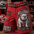 Georgia Bulldogs Dawg Pride Between The Hedges Men Cargo Short