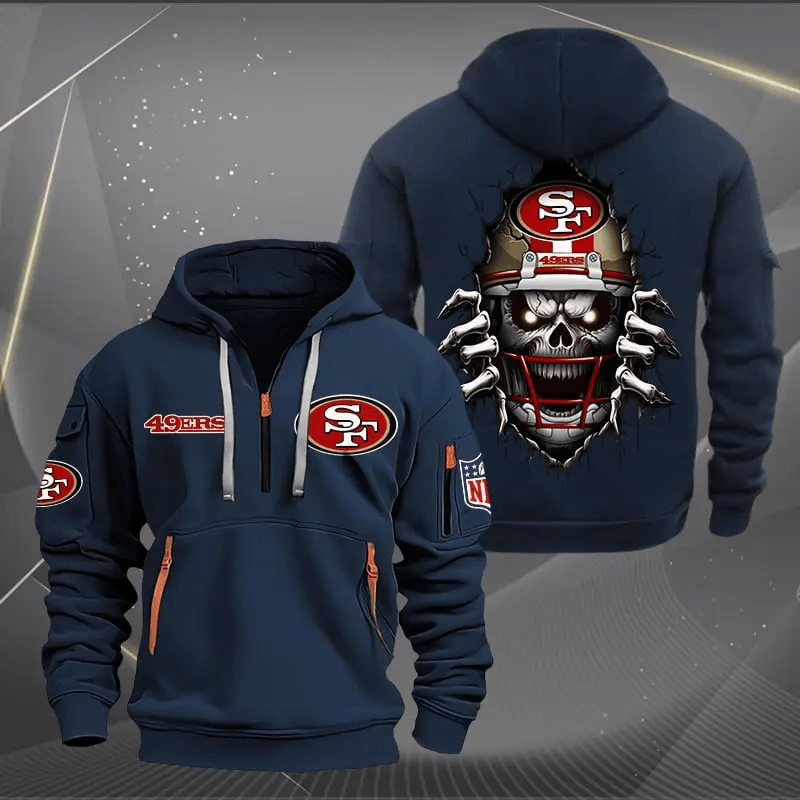 San Francisco 49.ers Tactical Hoodie, Football Fan Hoodie, Gift For Him