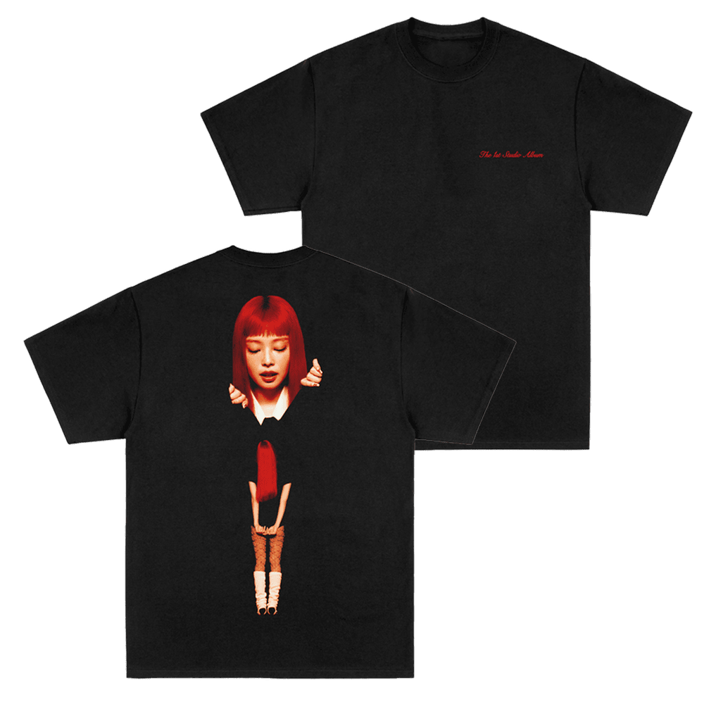 Jennie Merch Ruby Black Album Kpop T-Shirt Music Lovers Gifts For Fans Hoodie, Sweatshirt | PureTeeCo.com