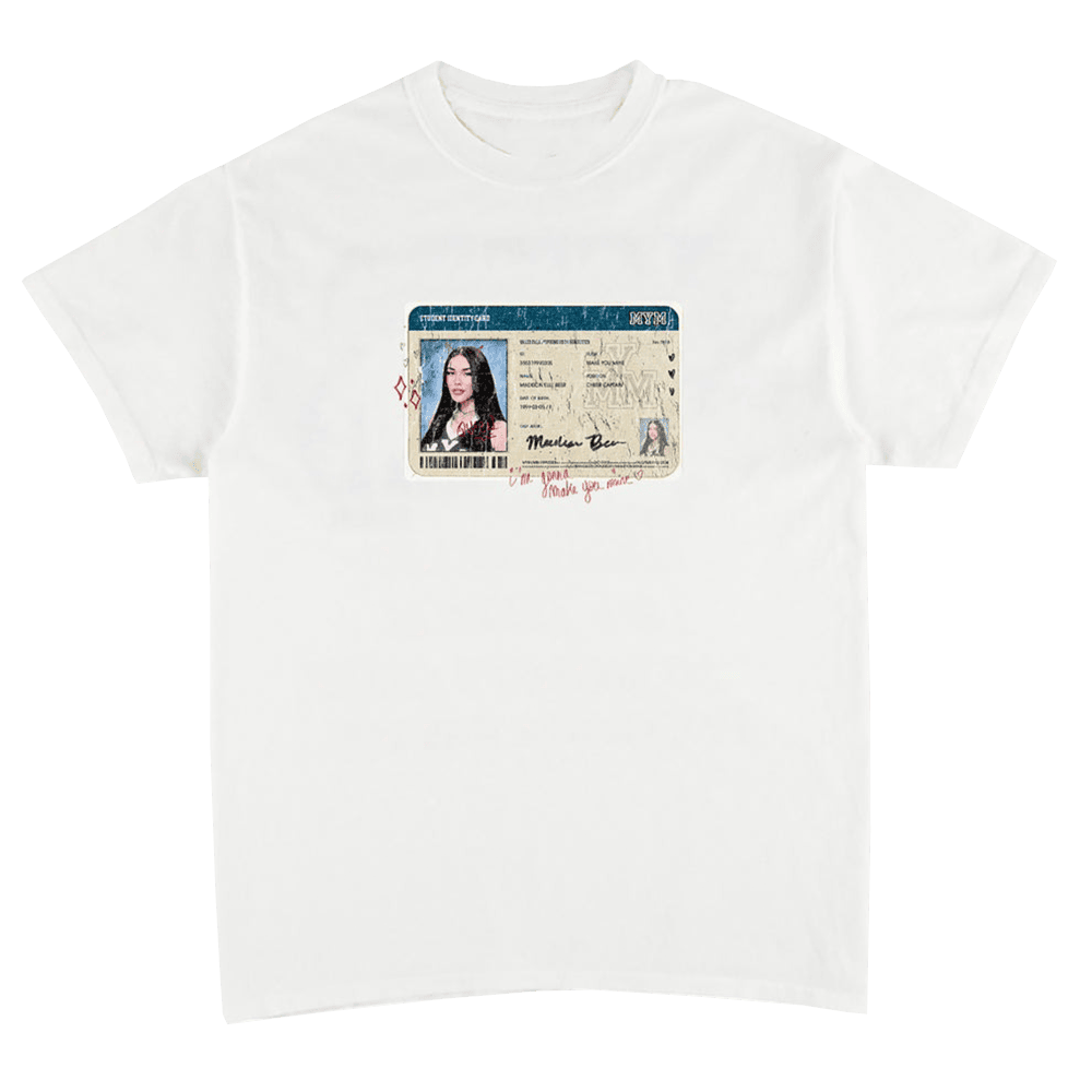 Madison Beer Merch Make You Mine School ID T-Shirt Gifts For Music Fans Hoodie, Sweatshirt | PureTeeCo.com