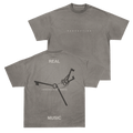 NF Merch Real Music Keys Faded Gray T-Shirt Gifts For Music Fans Father's Day Gift for Dad Hoodie, Sweatshirt | PureTeeCo.com