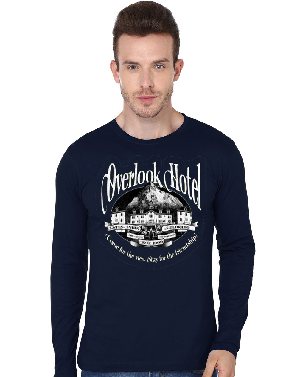 Overlook Hotel Full Sleeve T-Shirt Hoodie, Sweatshirt | PureTeeCo.com