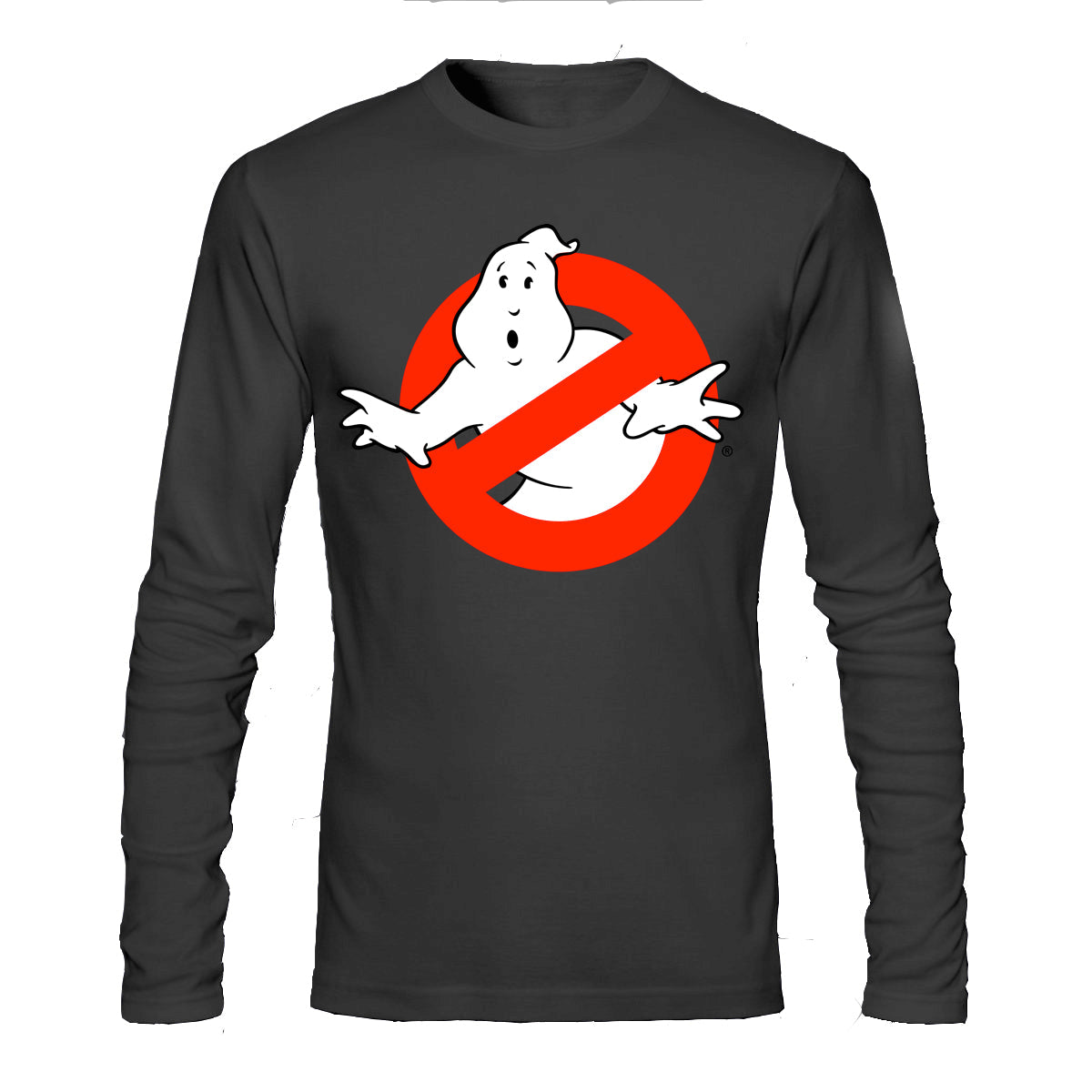 Ghost Buster Black Full Sleeve Tee Hoodie, Sweatshirt | PureTeeCo.com