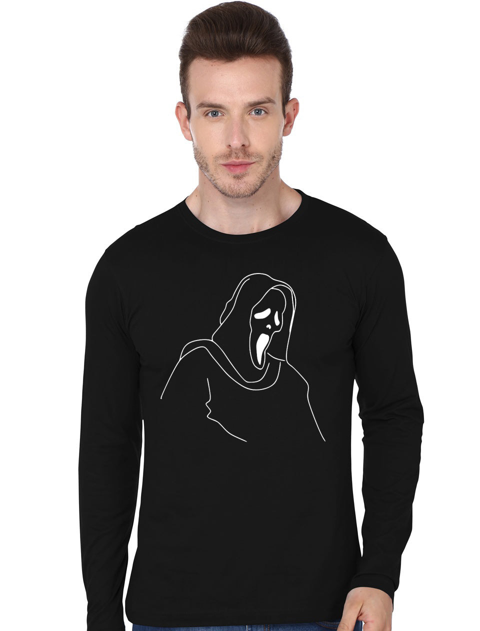 Ghost Full Sleeve T-Shirt Style003 Hoodie, Sweatshirt | PureTeeCo.com