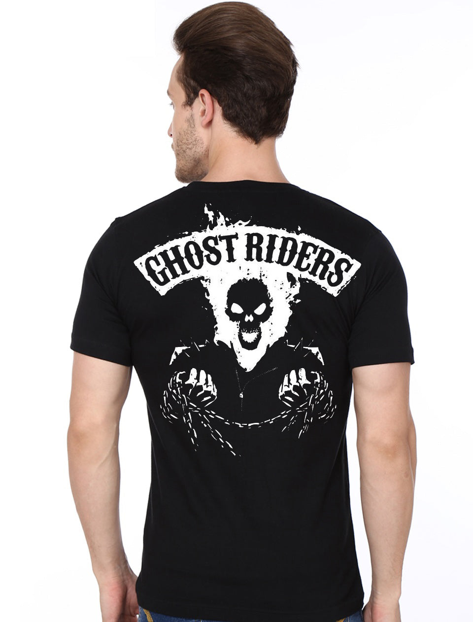 GhostRider Black T-Shirt Hoodie, Sweatshirt | PureTeeCo.com