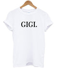 gigi font tshirt Hoodie, Sweatshirt | PureTeeCo.com
