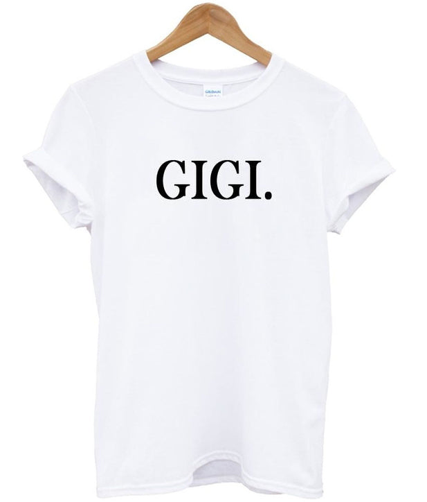 gigi font tshirt Hoodie, Sweatshirt | PureTeeCo.com