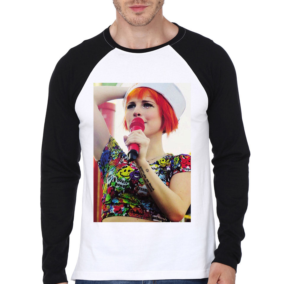 Paramore Raglan Tee Hoodie, Sweatshirt | PureTeeCo.com