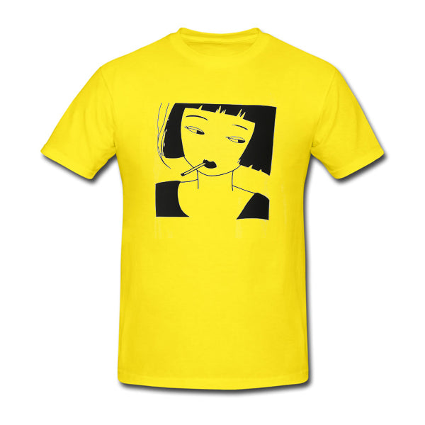girl smoke yellow tshirt Hoodie, Sweatshirt | PureTeeCo.com