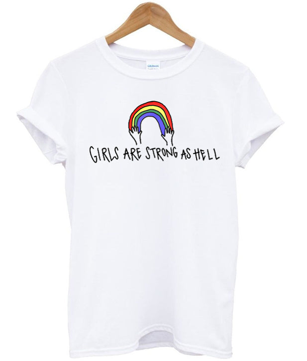 girls are strong as hell t-shirt Hoodie, Sweatshirt | PureTeeCo.com