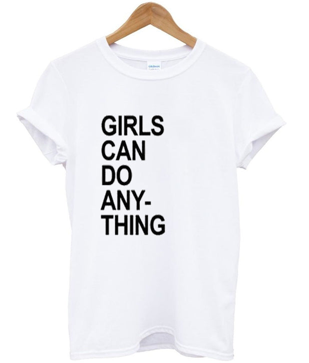 girls can do anything t-shirt Hoodie, Sweatshirt | PureTeeCo.com