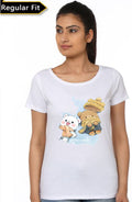 Milk And Mocha Girls White T-Shirt Hoodie, Sweatshirt | PureTeeCo.com