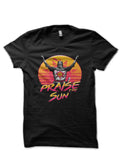 Praise the Sunset Wave Black T-Shirt Hoodie, Sweatshirt | PureTeeCo.com