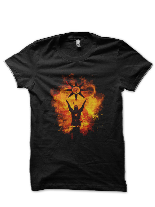 Praise the Sun Art Black T-Shirt Hoodie, Sweatshirt | PureTeeCo.com