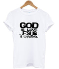 god is love jesus is wonderful t-shirt Hoodie, Sweatshirt | PureTeeCo.com