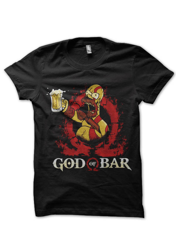 Homer Simpson Half Sleeve Black T-Shirt Hoodie, Sweatshirt | PureTeeCo.com