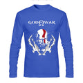 God of War Blue Full Sleeve Tee Hoodie, Sweatshirt | PureTeeCo.com