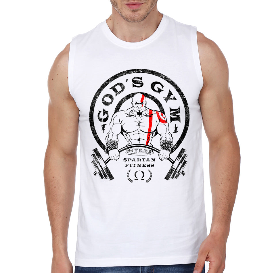 Godâ€™s Workout White Vest T-Shirts, Hoodie, Sweatshirt | PureTeeCo.com