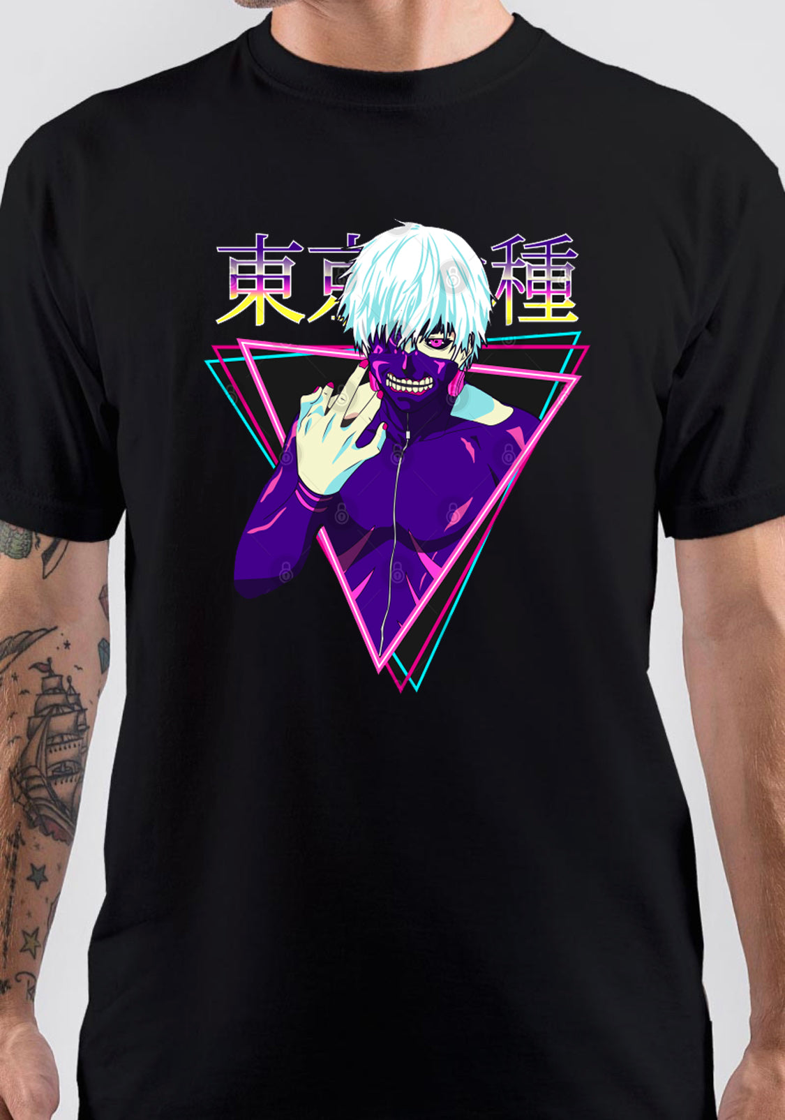 Tokyo Ghoul kaneki T-Shirt Hoodie, Sweatshirt | PureTeeCo.com